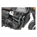 【19日20時~数量限定クーポン配布】HEPCO&BECKER(ヘプコアンドベッカー)エンジンガード ブラック Street Twin 16-22/Bonneville T120 16-23 50175440001(2631206)代引不可 送料無料