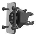 【19日20時〜数量限定クーポン配布】RAM MOUNTS ラムマウント防振Xグリップ S &タフクロー S セット φ15.9-28.9mm対応 一体式 Vi...