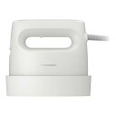 【15日は24時間限定クーポン配布】Panasonic パナソニック衣類スチーマー 静電タッチ式スチーム操作/360°全方向噴射/クレイベージュ NI-FS70A-C(2641713)送料無料