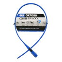 【30日限定クーポン配布】OXFORD(オックスフォード)コンビジップロック ヘルメットロック 3桁ダイヤルロック式/結束バンド/盗難防止/青 LK152/ブル...