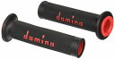 【30日限定クーポン配布】その他 そのほかdomino ドミノ ハンドルバーグリップ レースタイプ 126mm ブラックXレッド A01041C4240(247...
