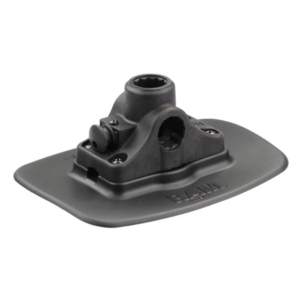 【4日20時〜要エントリーで最大6000Pキャンペーン】RAM MOUNTS ラムマウントスプラインポスト 貼付式 粘着面180x133mm P111-1373(2576043)代引不可 送料無料