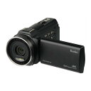 KenkoTokina ケンコートキナーデジタルビデオカメラ 4K/光学3倍ズーム/3.0インチ液晶/タッチパネル式/ブラック KC-Z4K10(2623831...