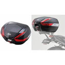 【19日20時~数量限定クーポン配布】GIVI ジビV47NN V47 47L 未塗装ブラック カーボン調パネル D92471(2381097)代引不可 送料無料