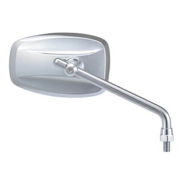 【15日は24時間限定クーポン配布】DAYTONA デイトナミラー ハイビジミラー PARALLEL M10逆ネジ クロームメッキ/ロー D15404(2495495)代引不可