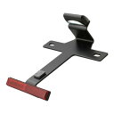DAYTONA デイトナナンバー角度40° LEDライセンスランプSC2 ステー&スリムリフレクター D98514(2509439)代引不可 送料無料