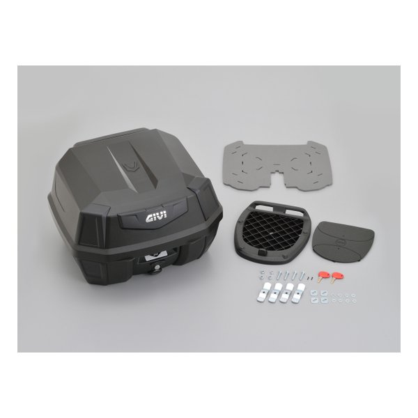 【20日は24時間限定クーポン配布】DAYTONA デイトナリアボックス B42N-ADV 未塗装ブラック（ブラックパネル）バックレスト 42L D22124(2509428)代引不可 送料無料