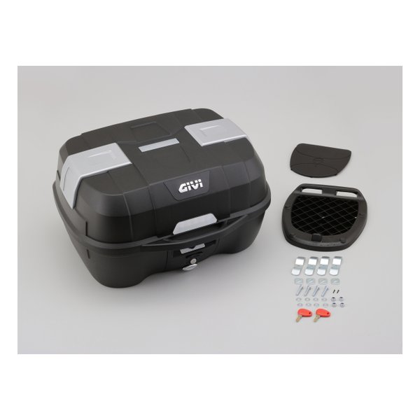 DAYTONA デイトナリアボックス 45L 未塗装ブラック モノロックケース ATLASシリーズ B45NM D28830(2541161)代引不可 送料無料