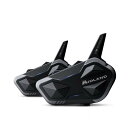 【9日20時〜限定クーポン!】MIDLAND ミッドランドBTR1 Plus インターカム ツインパック パラスト対応/6人まで通話可能/ブラック QQ1LIK...