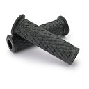 【30日限定クーポン配布】DAYTONA デイトナグリッピーグリップ 122mm エンド貫通 GG-D-KNIT ブラック 33432(2564040)代引不可