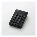 【25日は24時間限定クーポン配布】ELECOM エレコムBluetooth静音テンキーパッド TK-TBM023SKBK(2623027)送料無料