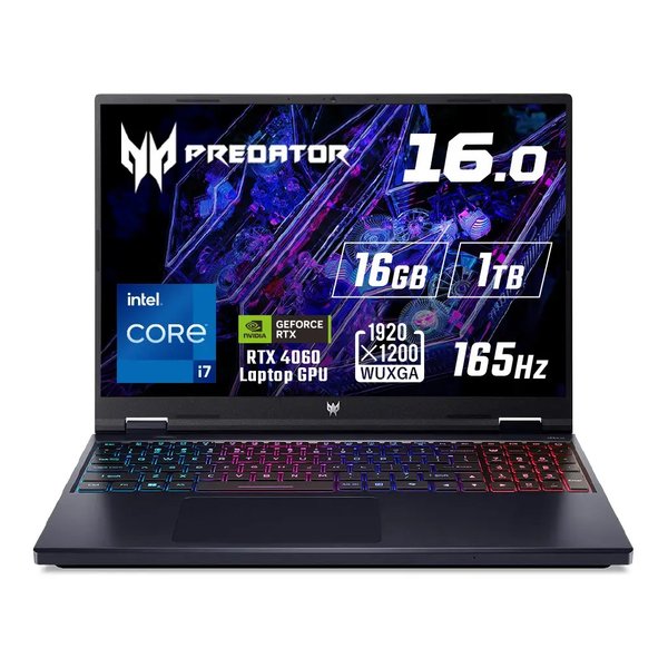 【15日は24時間限定クーポン配布！】acer エイサーPredator Helios Neo 16 16型ゲーミングノートパソコン PHN16-72-N76Z46(2623485)送料無料