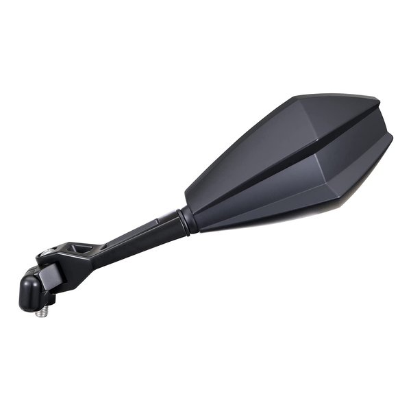 【15日は24時間限定クーポン配布】DAYTONA デイトナハイビジミラー ローマウント 左用1本入 10mm正ネジ エッジ ショート D19435(2509210)代引不可 送料無料