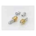 【30日限定クーポン配布】DAYTONA デイトナアルミビレットバーエンド スピンナータイプ シャンパンゴールド 外径Φ22×全長21mm D99977(250...