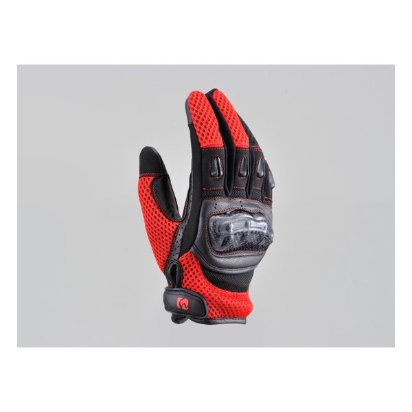 【スーパーSALE限定クーポンあり！】DAYTONA デイトナメッシュグローブ XL カーボンプロテクター HBG-116 レッド 25959(2521923)代引不可 送料無料