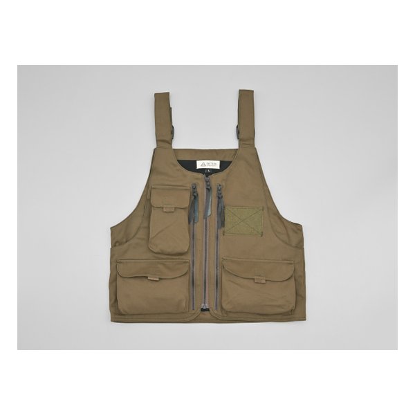 DAYTONA デイトナベスト 春夏秋冬 プロテクターポケット装備 アウトドアベスト カーキ XLサイズ 36063(2564067)代引不可 送料無料