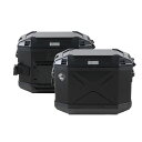 【9日20時〜限定クーポン!】HEPCO&BECKER(ヘプコアンドベッカー)XPLORER サイドケースセット サイドケース 30 ブラック HBS-XPR-...