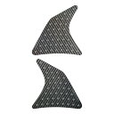 【19日20時〜数量限定クーポン配布】ONE DESIGN(ワンデザイン)ニーパッド スポーツ カーボン調 140x140mm 汎用 ユニバーサル BUMPS-...