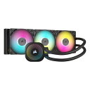 【7/1限定ポイントアップ&クーポン配布】CORSAIR コルセア水冷一体型CPUクーラー iCUE LINK TITAN 360 RX RGB 120mmファン3基/ブラック CW-9061018-WW(2621211)代引不可 送料無料