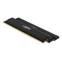 【19日20時~数量限定クーポン配布】crucial クルーシャルDDR5 PC5-51200 16GB 2枚組 CP2K16G64C38U5B(2637705)送料無料