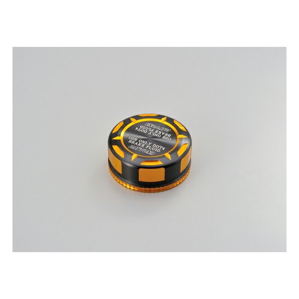 【5日は24時間限定クーポン配布】DAYTONA デイトナマスターシリンダータンクキャップ ニッシン φ38 ゴールド D92739(2455341)代引不可 送料無料