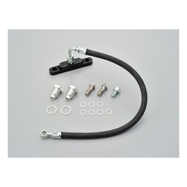 DAYTONA デイトナKEDO ツインオイルライン クラシック/ブラックホース ■SR400/400FI/500 D93265(2455473)代引不可 送料無料