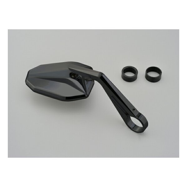 【15日は24時間限定クーポン配布】DAYTONA デイトナハイサイダー バーエンドミラー ヴィクトリー ブラック アダプター別売 D96693(2456191)代引不可 送料無料