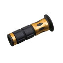 DAYTONA デイトナPRO-GRIP ショートタイプ#744 STDラバー 115mm 貫通 ブラック/ゴールド D98102(2452252)代引不可 送...