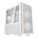 DEEPCOOL ディープクールPCケース CH360 ハイブリッドエアフローガラスサイドパネル Micro-ATX ホワイト R-CH360-WHAPE3-G-1(2613642)代引不可 送料無料(2)