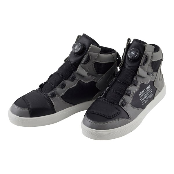 1824ָꥯݥۡAVIREX ӥåAV2278 DICTATOR MC GRAY/BLACK 10 28.0 ...