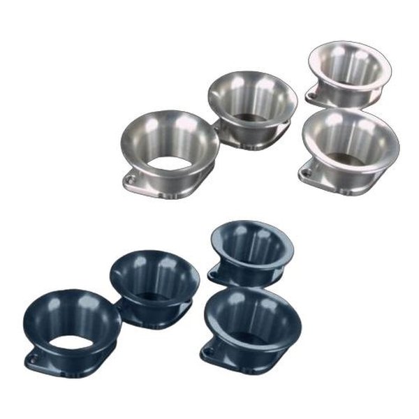 【5日は24時間限定クーポン配布】ROUGH&ROAD ラフアンドロードWQ アルミファンネル FCR ラージ/ショート GM 4ケ WQ16-0001GM(2491769)代引不可 送料無料