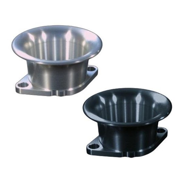 【5日は24時間限定クーポン配布】ROUGH&ROAD ラフアンドロードWQ アルミファンネル FCR ラージ/ショート SV 1ケ WQ16-0002SV(2491772)代引不可 送料無料