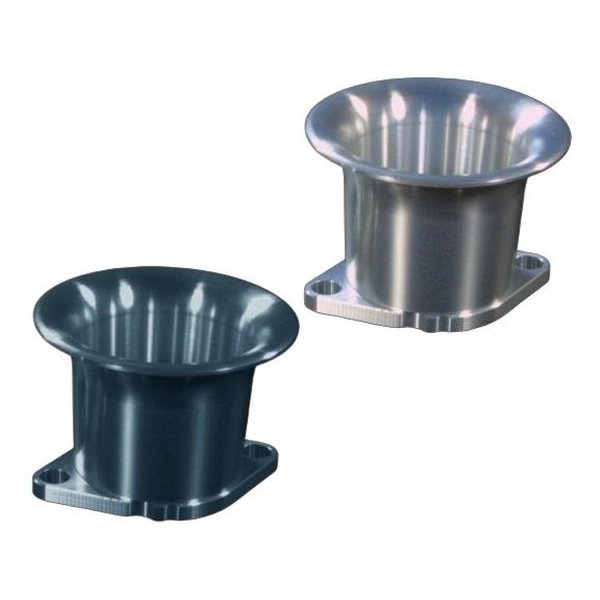 【5日は24時間限定クーポン配布】ROUGH&ROAD ラフアンドロードWQ アルミファンネル FCR ラージ/ロング SV 1ケ WQ16-0004SV(2491776)代引不可 送料無料