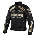 【25日は24時間限定クーポン配布】YeLLOW CORN イエローコーンMESH JACKET メッシュジャケット ブラックアイボリー/LLサイズ YB-5105BK/IVLL(2651094)送料無料