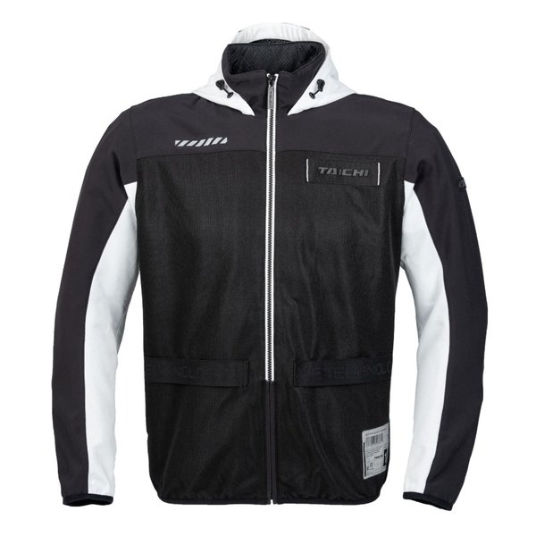【15日は24時間限定クーポン配布】RS-Taichi アールエスタイチエアー フリップパーカ BLACK/WHITE WL RSJ334BK51WL(2506707)代引不可 送料無料