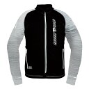 KOMINE コミネR&R アーマージャケット BK/HL.GY-XL RR7558BK/HG5(2529487)代引不可 送料無料