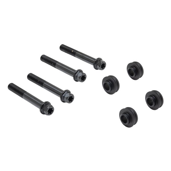 【15日は24時間限定クーポン配布】PLOT BREMBO（プロトブレンボ）オフセットカラーマウントボルトセット 適合キャリパーB フランジ六角 ブラック CBS-01BFB(2630754)代引不可 送料無料