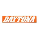 【30日限定クーポン配布】DAYTONA デイトナDAYTONA ステッカー オレンジ/白(文字)150×30mm D21259(2618943)代引不可