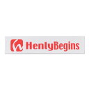 【30日限定クーポン配布】DAYTONA デイトナHenlyBegins 角ステッカー 白/赤(文字)90×20mm D21477(2618951)代引不可