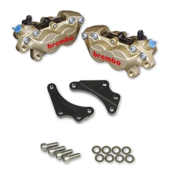【20日は24時間限定クーポン配布】ROUGH&ROAD ラフアンドロード4PキャリパーKIT bremboキャスティング ..