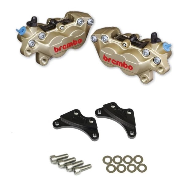 【20日は24時間限定クーポン配布】ROUGH&ROAD ラフアンドロード4PキャリパーKIT bremboキャスティング ..