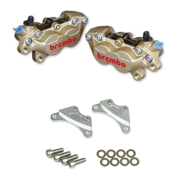【20日は24時間限定クーポン配布】ROUGH&ROAD ラフアンドロード4PキャリパーKIT bremboキャスティング ..