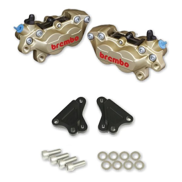 【20日は24時間限定クーポン配布】ROUGH&ROAD ラフアンドロード4PキャリパーKIT bremboキャスティング ..