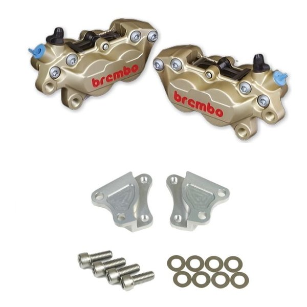 【20日は24時間限定クーポン配布】ROUGH&ROAD ラフアンドロード4PキャリパーKIT bremboキャスティング ..