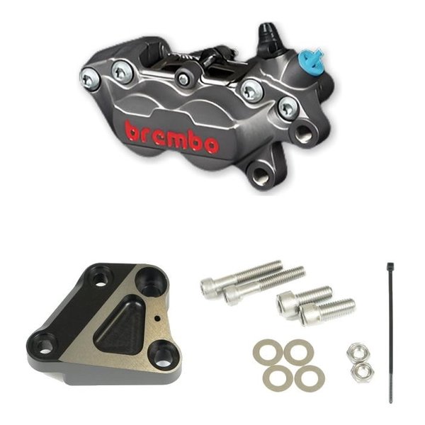 【20日は24時間限定クーポン配布】ROUGH&ROAD ラフアンドロード4PキャリパーKIT bremboキャスティング ..