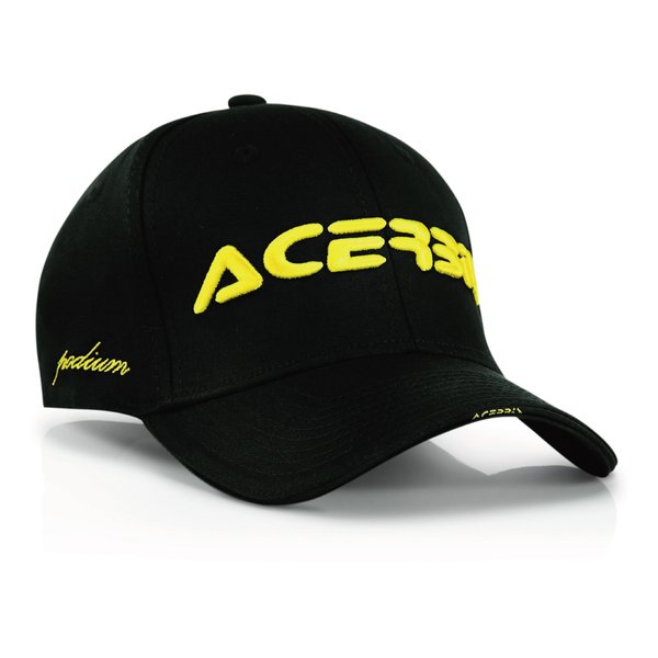 【20日は24時間限定クーポン配布】ACERBIS アチェルビスACE キャップ PODIUM CAP BK/S-M AC-17186BK1(2644510)代引不可 送料無料
