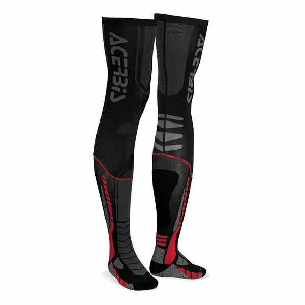 【25日は24時間限定クーポン配布】ACERBIS アチェルビスAC X-LEG PRO ソックス BK/RD S-M AC-21693BK/RD1(2644555)代引不可 送料無料