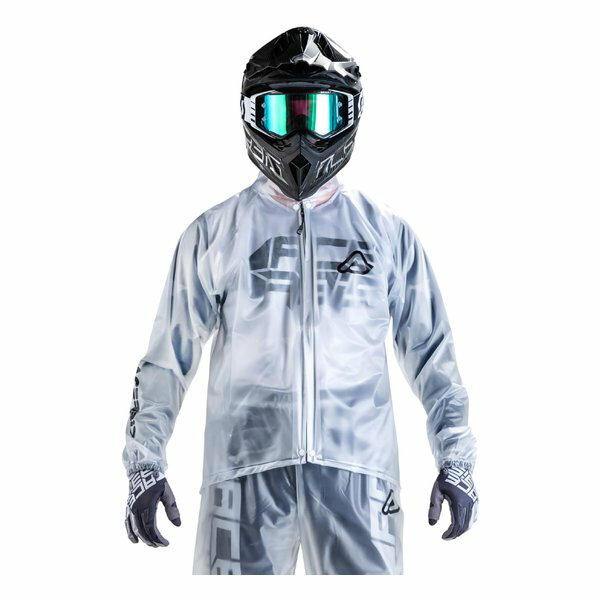 【5日は24時間限定クーポン配布】ACERBIS アチェルビスRAIN TRANSPARENT 3.0 レインジャケット XXL AC-22172CL5(2644623)代引不可 送料無料