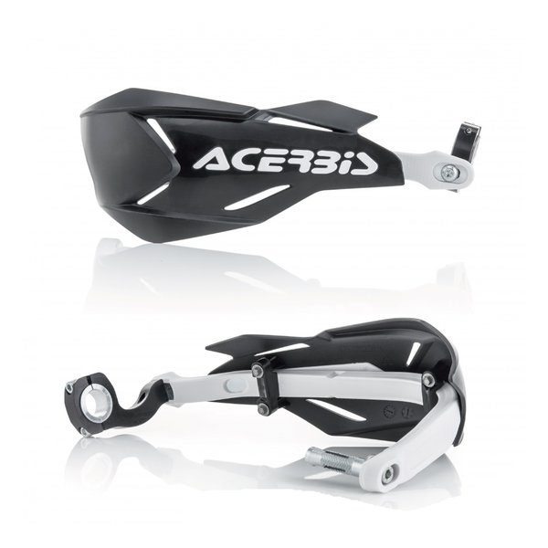 【25日は24時間限定クーポン配布】ACERBIS アチェルビスAC X-FACTORYハンドガード BK/WH AC-22397BK/WH..