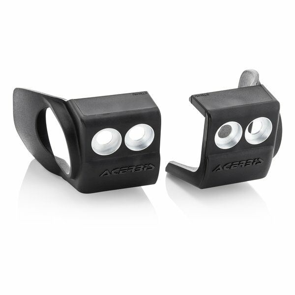 【15日は24時間限定クーポン配布】ACERBIS アチェルビスフォークシューカバー EXC F 17-24/TE/FE/EC/MC BK AC-23196BK(2644746)代引不可 送料無料